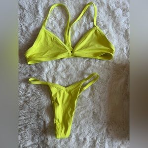 Yellow Frankies Bikini set